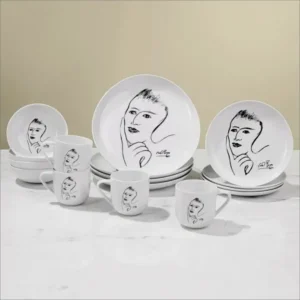 DINNERWARE 16pc SET \ Distant Memory